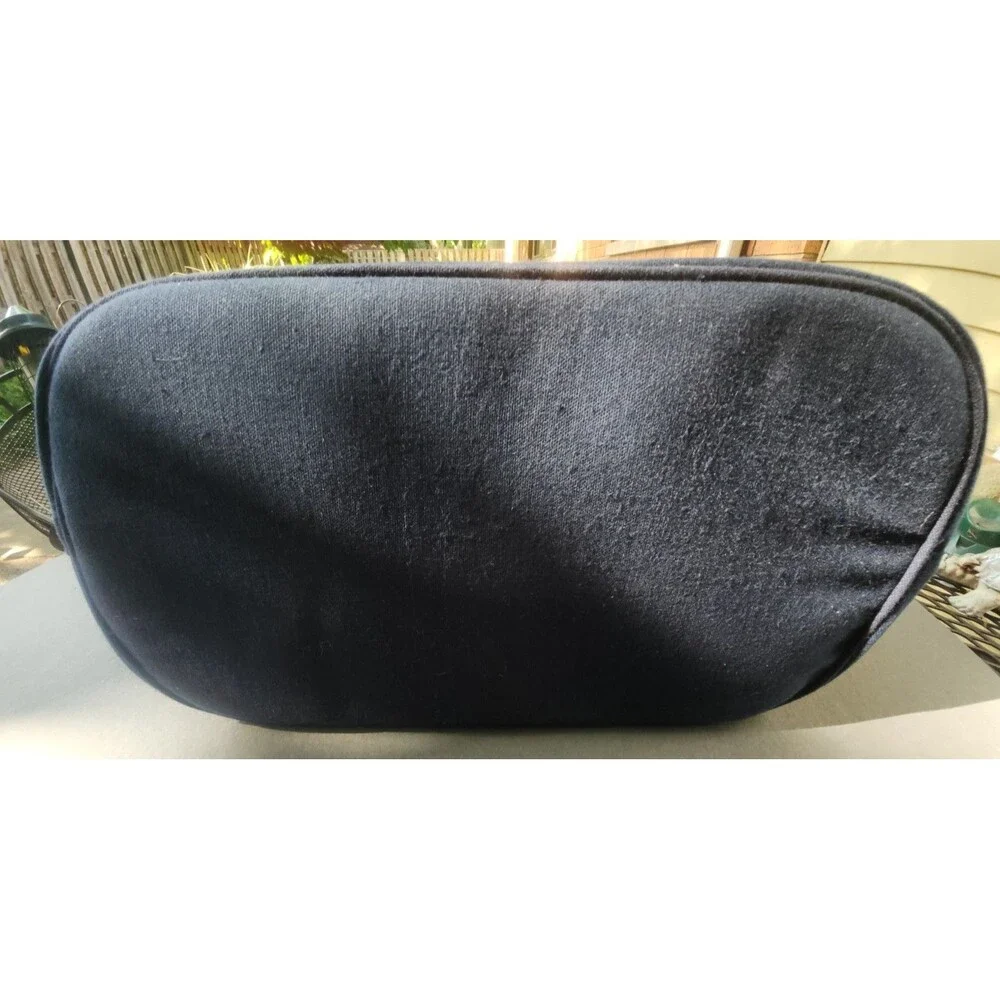 Morgan Stanley Scarborough & Tweed Canvas Snap Boat Tote Bag – Navy Trim